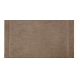 OHS 2 Pack of 100% Cotton Bath Sheet Bathroom Towel in Light Beige - thumbnail 4