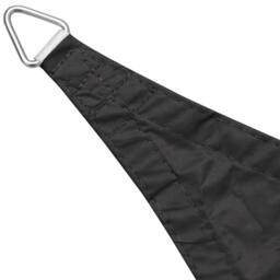 Berkfield Home Sunshade Sail Oxford Fabric Rectangular 2x4 m Anthracite in Black - thumbnail 3