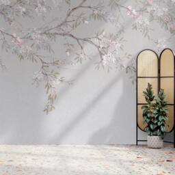 Superfresco Easy Blossom Trail Purple Print To Order 3m x 2.8m Mural - thumbnail 3