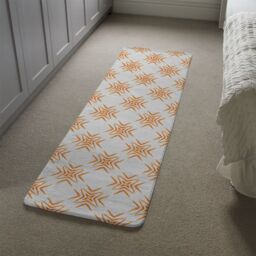 Benjamin Tate Design Orange Ravishing Boho Chic Runner Rug in Natural - Size: 67 cm x 230 cm - thumbnail 4