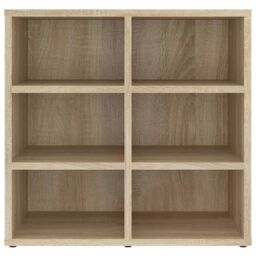 Berkfield Home Shoe Cabinet Sonoma Oak 52.5x30x50 cm in Brown - thumbnail 4