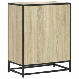 Berkfield Home Book Cabinet Sonoma Oak 60x35x76 cm Engineered Wood in Brown - Size: 60 x 35 x 76 cm - thumbnail 6