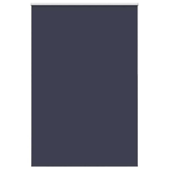 Berkfield Home Roller Blind Blackout Marine 165x230 cm Fabric Width 161.6 cm Polyester in Blue - image 1