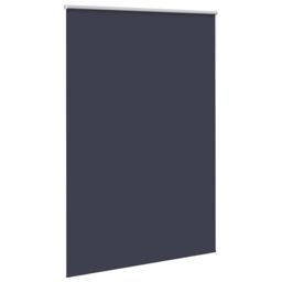 Berkfield Home Roller Blind Blackout Marine 165x230 cm Fabric Width 161.6 cm Polyester in Blue - thumbnail 3