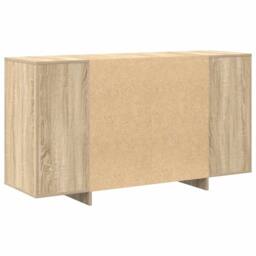 Berkfield Home Oak Sideboard Sonoma oak Engineered wood 135 x 41 x 75 cm in Light Tan - thumbnail 8