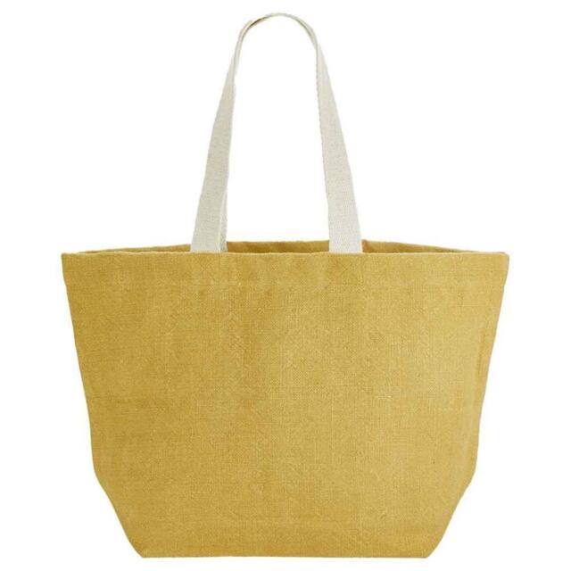 Westford Mill Jute Soft Washed Tote Bag in Orange - image 1
