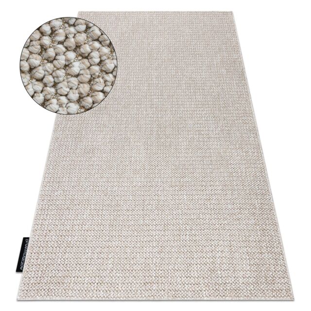 RugsX Casablanca Loop Rug in Beige - Size: 200 cm x 400 cm - image 1