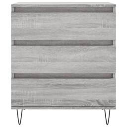 Berkfield Home Sideboard Grey Sonoma 60x35x70 cm Engineered Wood - Size: 60 x 35 x 70 cm - thumbnail 5