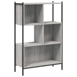 Berkfield Home Bookcase Grey Sonoma 72x28x109 cm Engineered Wood - Size: 72 x 28 x 109 cm - thumbnail 2