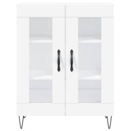 Berkfield Home Highboard White 69.5x34x180 cm Engineered Wood - thumbnail 8