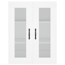 Berkfield Home Highboard White 69.5x34x180 cm Engineered Wood - thumbnail 6