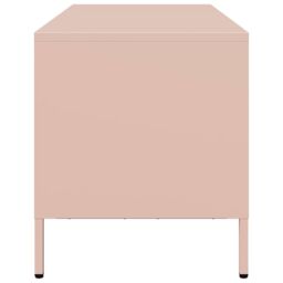 Berkfield Home TV Cabinet Pink 68x39x43.5 cm Cold-rolled Steel - thumbnail 6