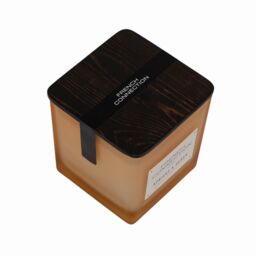 French Connection Square Range - Apricot & Peach Candle 200g (1-Wick) - FCC003OS in Orange - Size: XL - thumbnail 4
