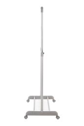 Orsina Clothes Rack Clothes Hanging Rail With Shoe Rack in Silver - thumbnail 3