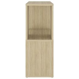 Berkfield Home Book Cabinet Sonoma Oak 60x24x63 cm Engineered Wood in Brown - Size: 60 x 24 x 63 cm - thumbnail 4