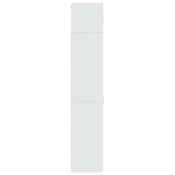 Berkfield Home Slim Storage Cabinet White 50x42.5x225 cm Engineered Wood - thumbnail 7