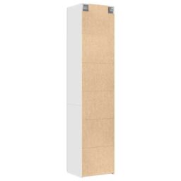 Berkfield Home Slim Storage Cabinet White 50x42.5x225 cm Engineered Wood - thumbnail 8