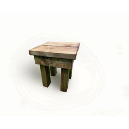 Churnet Valley Garden Furniture Ltd Valley Classic Foot Stool - Timber - Fully Assembled in Brown - thumbnail 2