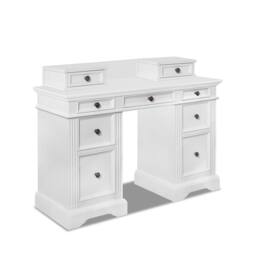 Statement Furniture Gainsborough Dressing Table with Extension Drawers in White - thumbnail 5