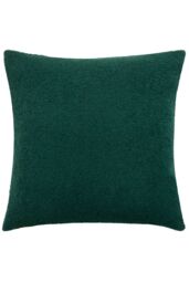 Furn Malham Shearling Fleece Cushion in Emerald - Size: 50 cm x 50 cm - thumbnail 1