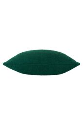 Furn Malham Shearling Fleece Cushion in Emerald - Size: 50 cm x 50 cm - thumbnail 2