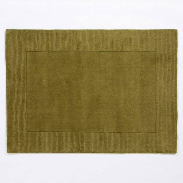 Esselle Esme Large Wool Rug in Olive - Size: 160 cm x 230 cm - image 1