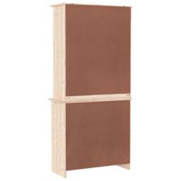 Berkfield Home Highboard ALTA 77x35x165 cm Solid Wood Pine in Light Tan - Size: 77 x 35 x 165 cm - thumbnail 8