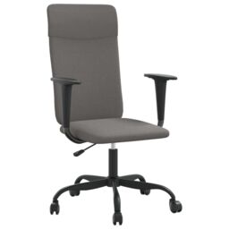 Berkfield Home Office Chair Dark Grey Fabric - thumbnail 2