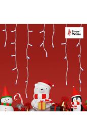 VFM e-Store LED Snowing Icicle Lights Mains Operated in White - thumbnail 2