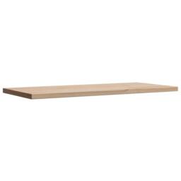 Berkfield Home Table Top 90x40x1.7 cm Rectangular Solid Wood Pine in Light Tan - thumbnail 4
