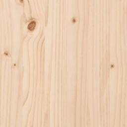 Berkfield Home Table Top 90x40x1.7 cm Rectangular Solid Wood Pine in Light Tan - thumbnail 8