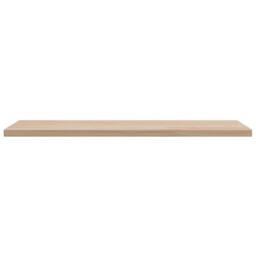 Berkfield Home Table Top 90x40x1.7 cm Rectangular Solid Wood Pine in Light Tan - thumbnail 5