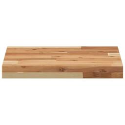 Berkfield Home Table Top Square 40x40x4 cm Solid Wood Acacia in Brown - Size: 40 x 40 x 4 cm - thumbnail 4