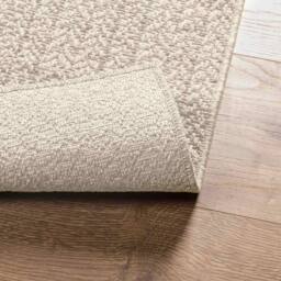Berkfield Home Rug ZIZUR Cream 80x250 cm Jute Look Indoor & Outdoor - Size: Medium - thumbnail 7