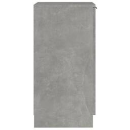 Berkfield Home Shoe Cabinet Concrete Grey 30x35x70 cm Engineered Wood - Size: 30 x 35 x 70 cm - thumbnail 7