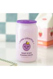 KDMD Sweet Grape Soda Can Candle - Kawaii Purple Grape Scented Candle