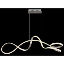 Netlighting Swirl Pendant Ceiling Light Nickel Matt LED 4000K in Grey - thumbnail 5