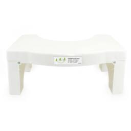 EONLION Squatting Folding Toilet Stool in White - thumbnail 3