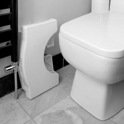 EONLION Squatting Folding Toilet Stool in White - thumbnail 4