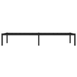 Berkfield Home Metal Bed Frame Black 75x190 cm Small Single - thumbnail 6