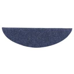 Berkfield Home Self-adhesive Stair Mats 10 pcs Blue 56x17x3 cm Needle Punch - Size: Medium - thumbnail 5
