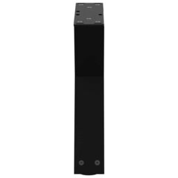 Berkfield Home Coffee Table Legs 2 pcs Black 30x(30-31.3) cm Steel - thumbnail 6