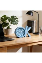 KDMD OK Shaped Alarm Clock Wake Up Desk Bedside Random Color - thumbnail 4