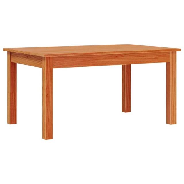 Berkfield Home Coffee Table Wax Brown 80x50x40 cm Solid Wood Pine - Size: 80 x 50 x 40 cm - image 1