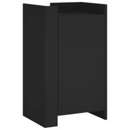 Berkfield Home Sideboard Black 45x35x75 cm Engineered Wood - Size: 45 x 35 x 75 cm - thumbnail 3