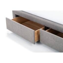 Cheshire Pear 4 Drawer Bed Grey - Superking (180cm) (150cm) - Size: Super King - thumbnail 5