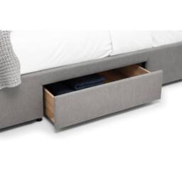 Cheshire Pear 4 Drawer Bed Grey - Superking (180cm) (150cm) - Size: Super King - thumbnail 6