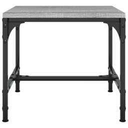 Berkfield Home Side Tables 2 pcs Grey Sonoma 40x40x35 cm Engineered Wood - Size: 40 x 40 x 35 cm - thumbnail 6