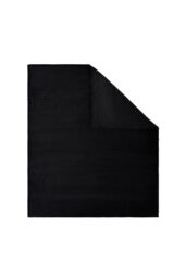 BHS Luxury Ribbon Velvet Throw in Black - Size: 127 cm x 152 cm - thumbnail 2
