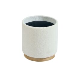 Nordlys Brown Wooden Base Pouf with Storage for Living Room - thumbnail 6
